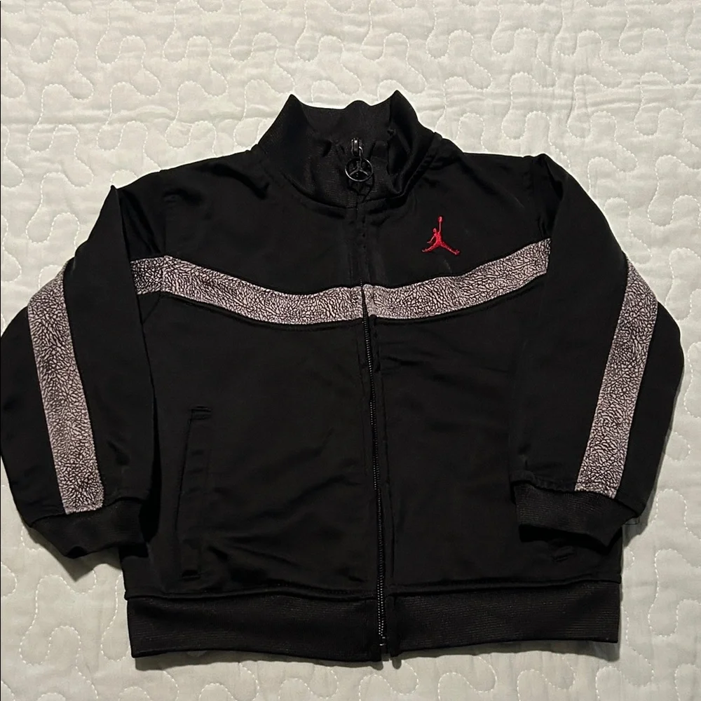 EUC Jordan Kids' Black and Red Jackets Set - Size 3T & 2T